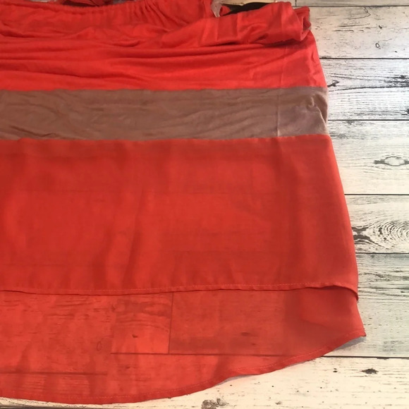 Loveappella Drawstring 2 Tone Dress NWT Large - Picture 6 of 8